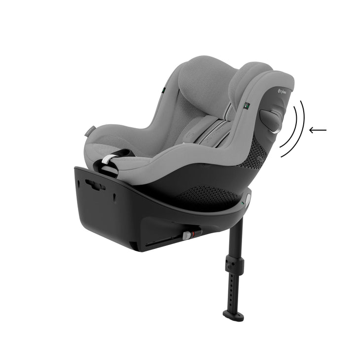 CYBEX Sirona G i - Size Plus Rotating Car Seat - Stone Grey - Pramsy