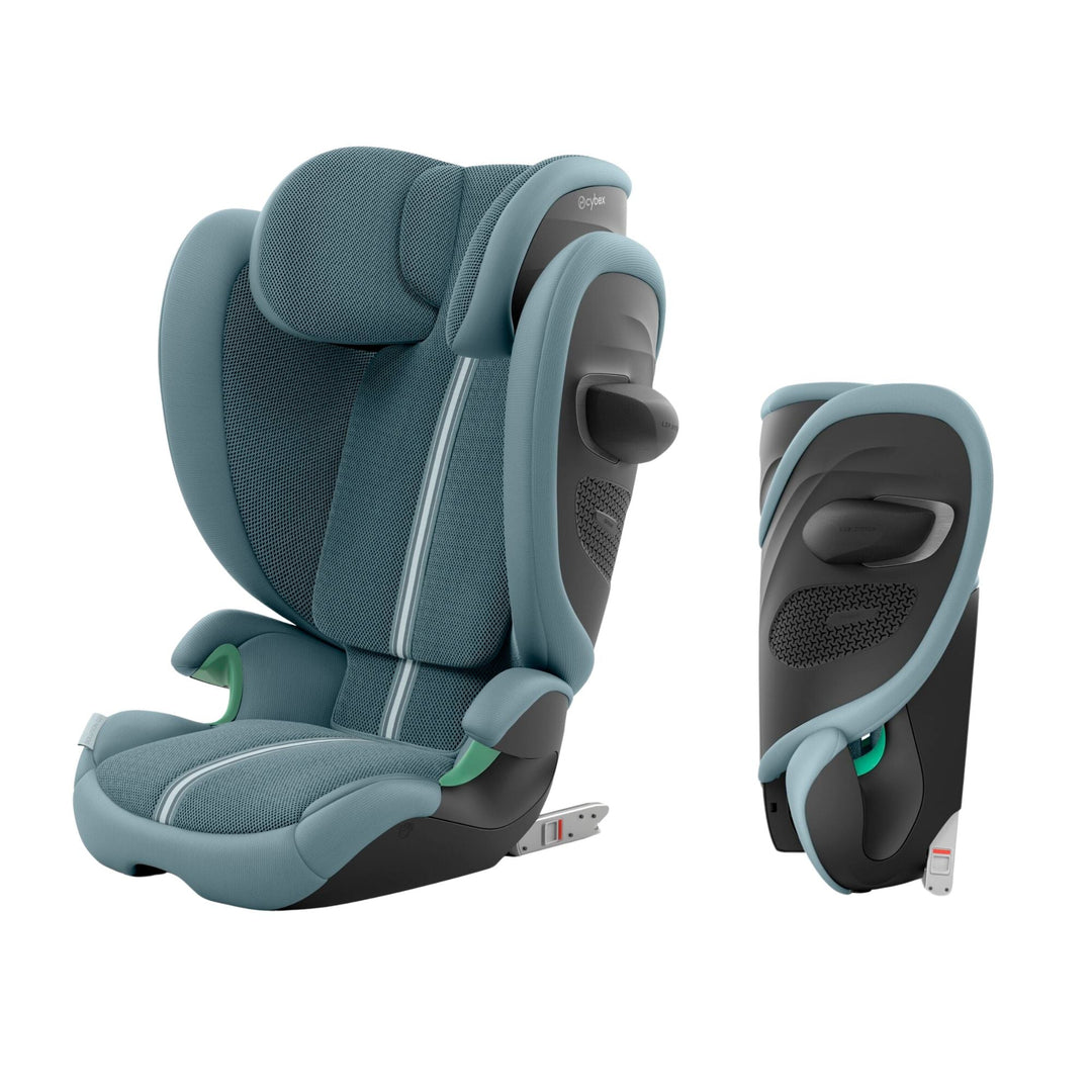 CYBEX Solution G2 i - Size Plus Folding Car Seat - Stormy Blue - Pramsy