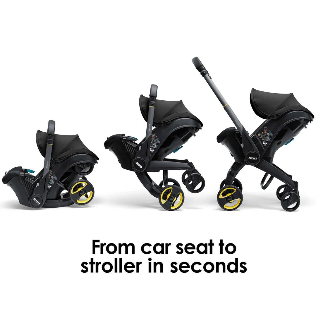 Doona i Car Seat & Stroller - Nitro Black - Pramsy