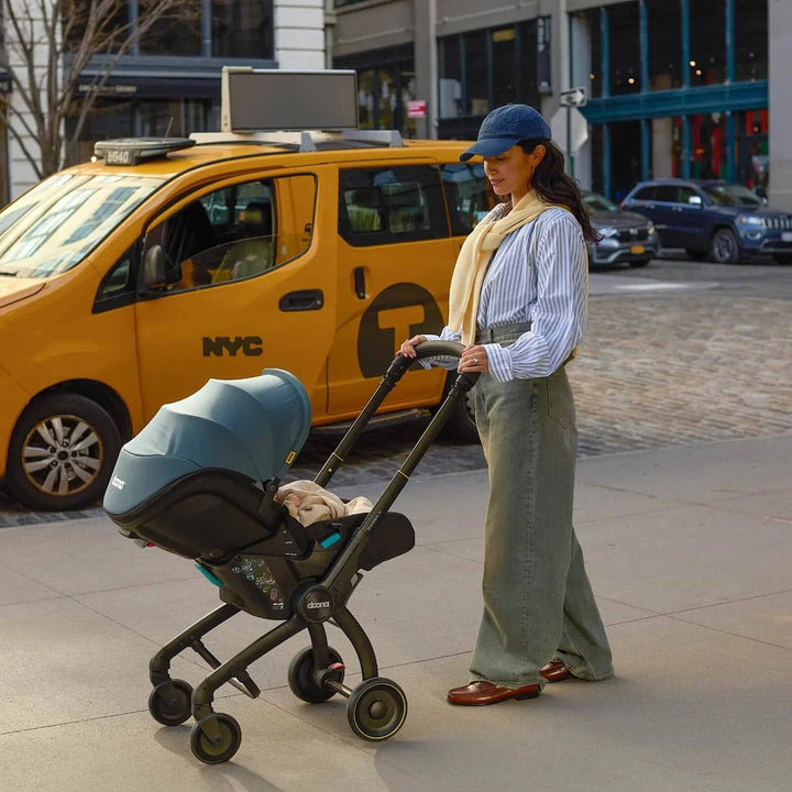 Doona X Car Seat & Stroller - Ocean Blue - Pramsy