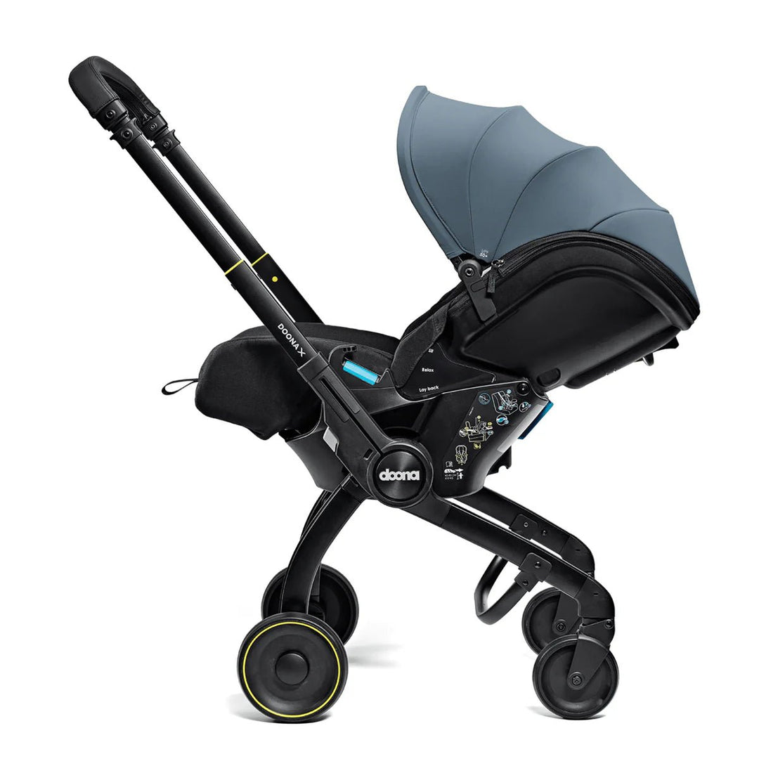 Doona X Car Seat & Stroller - Ocean Blue - Pramsy