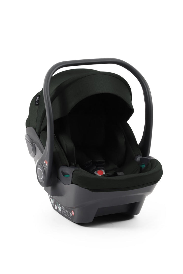 Egg Shell i - Size Infant Car Seat - Black Olive - Pramsy