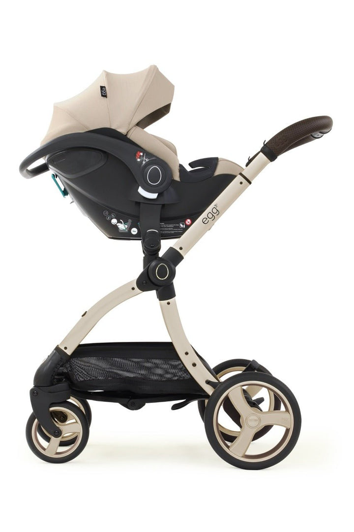 Egg Shell i - Size Infant Car Seat - Feather - Pramsy