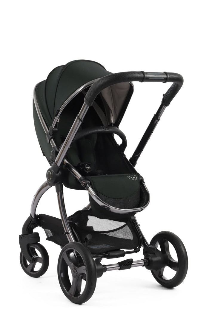 Egg3 Stroller - Black Olive - Pramsy