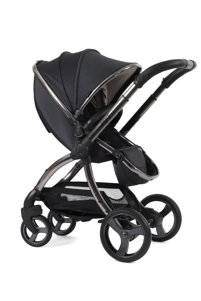 Egg3 Stroller - Carbonite - Pramsy