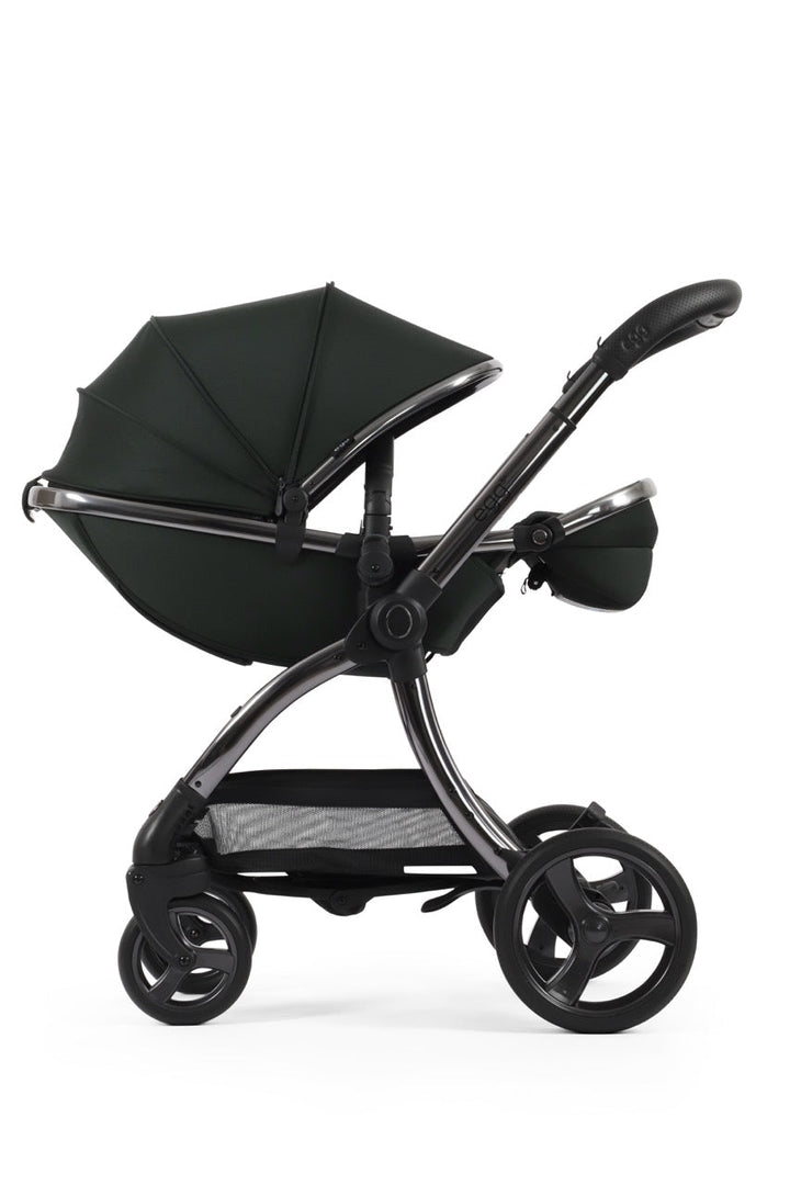 Egg3 Stroller & Carrycot - Black Olive - Pramsy