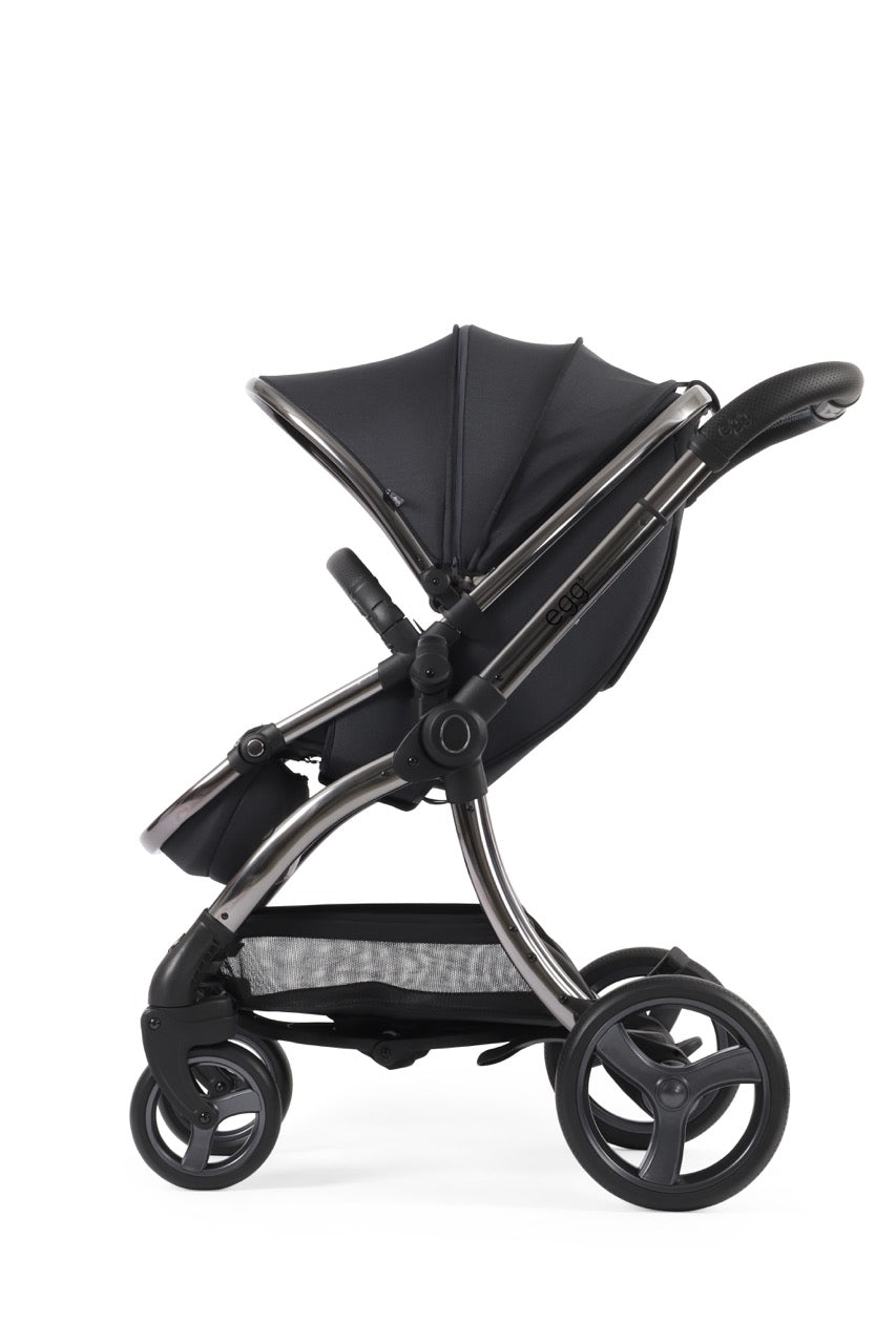 Egg3 Stroller & Carrycot - Carbonite - Pramsy