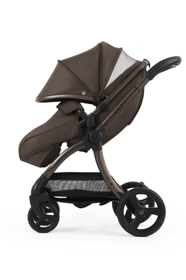 Egg3 Stroller & Carrycot - Chocolate Velvet - New 2025 - Pramsy