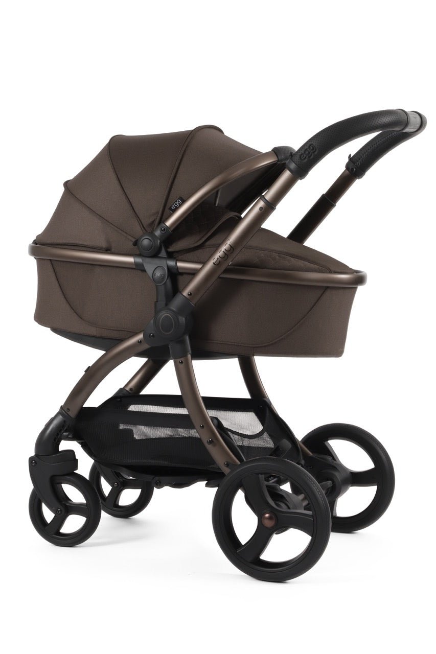 Egg3 Stroller & Carrycot - Chocolate Velvet - New 2025 - Pramsy