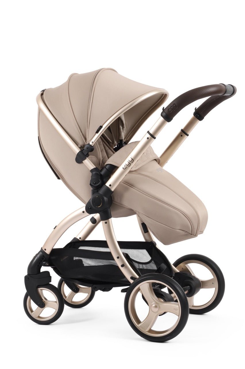 Egg3 Stroller & Carrycot - Feather - Pramsy