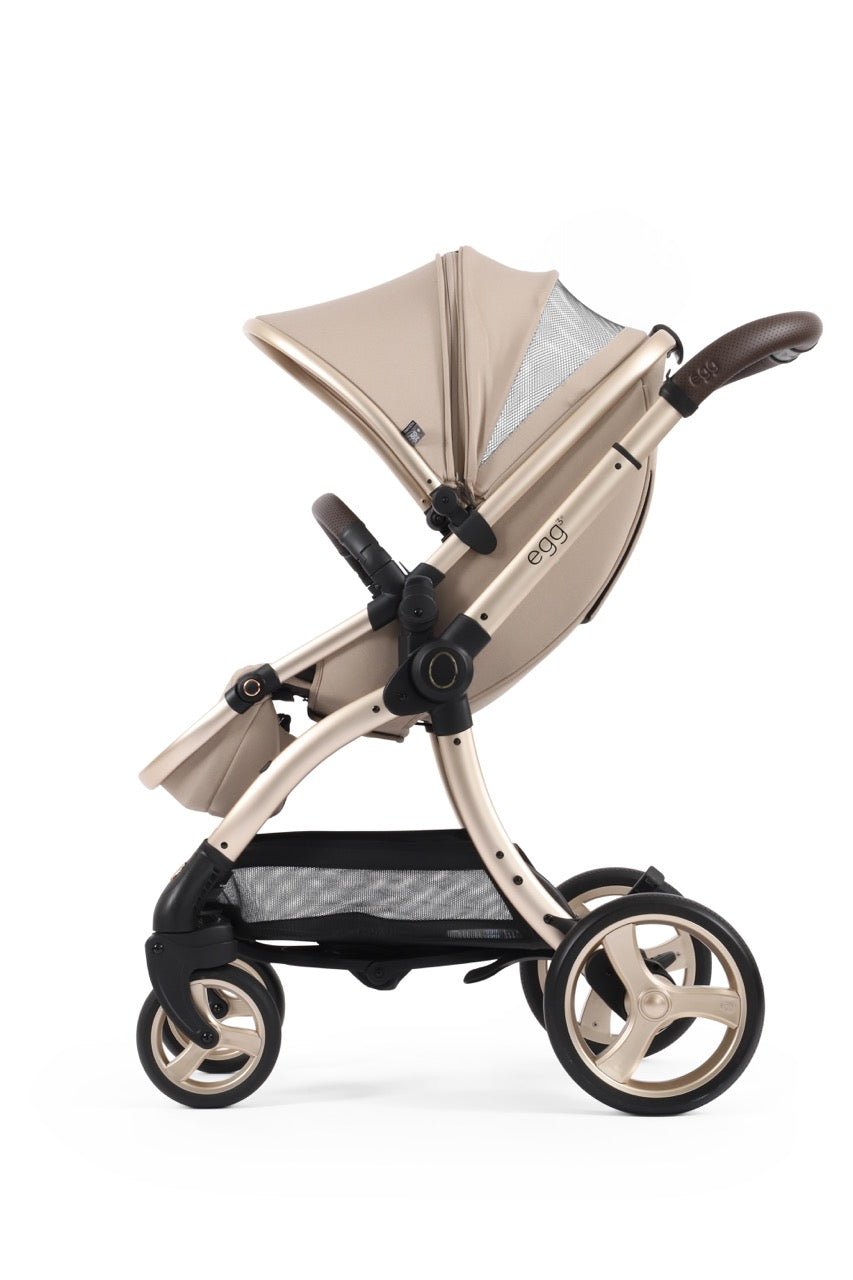 Egg3 Stroller & Carrycot - Feather - Pramsy