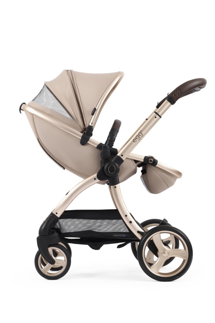 Egg3 Stroller & Carrycot - Feather - Pramsy