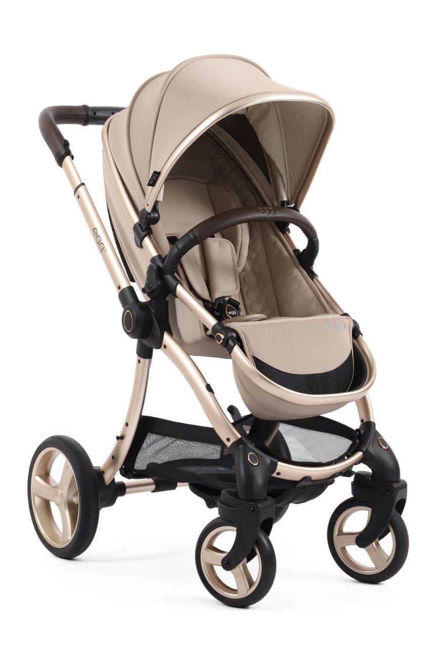 Egg3 Stroller & Carrycot - Feather - Pramsy