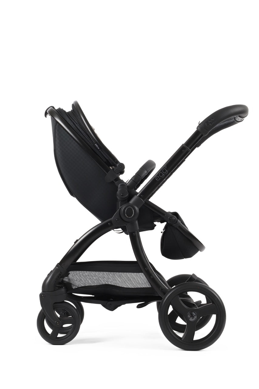 Egg3 Stroller & Carrycot - Limited Edition Houndstooth Black - Pramsy