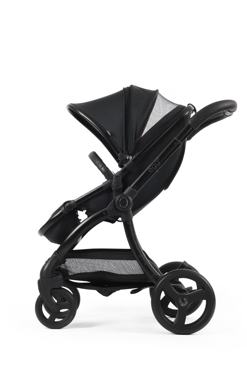 Egg3 Stroller & Carrycot - Limited Edition Houndstooth Black - Pramsy