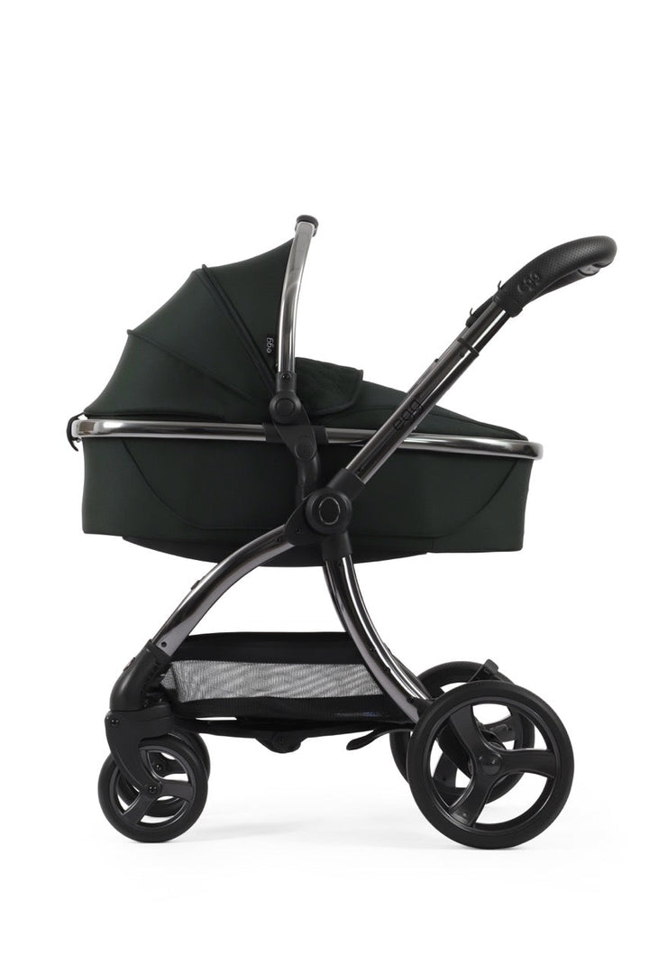 Egg3 Stroller & Carrycot Snuggle Bundle - Black Olive - Pramsy