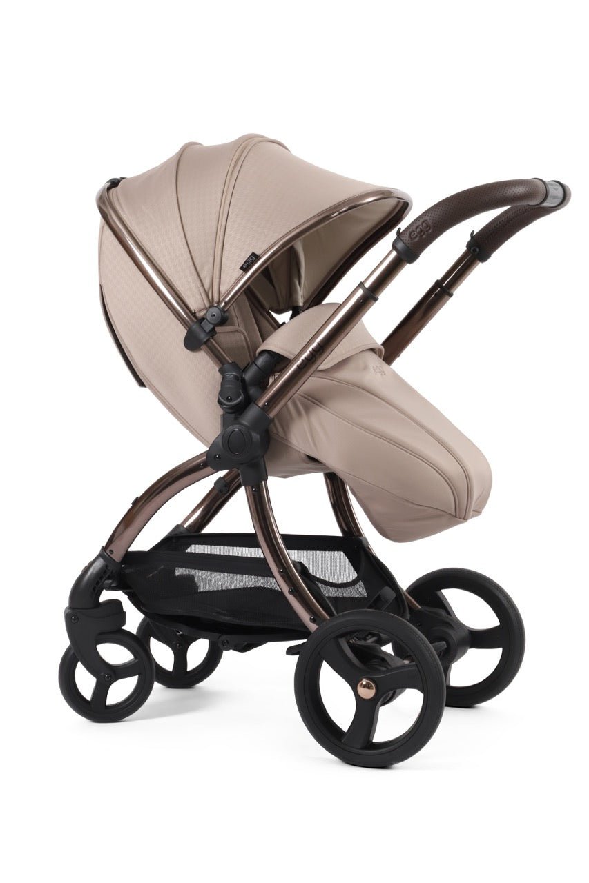 Egg3 Stroller - Limited Edition Houndstooth Almond - Pramsy