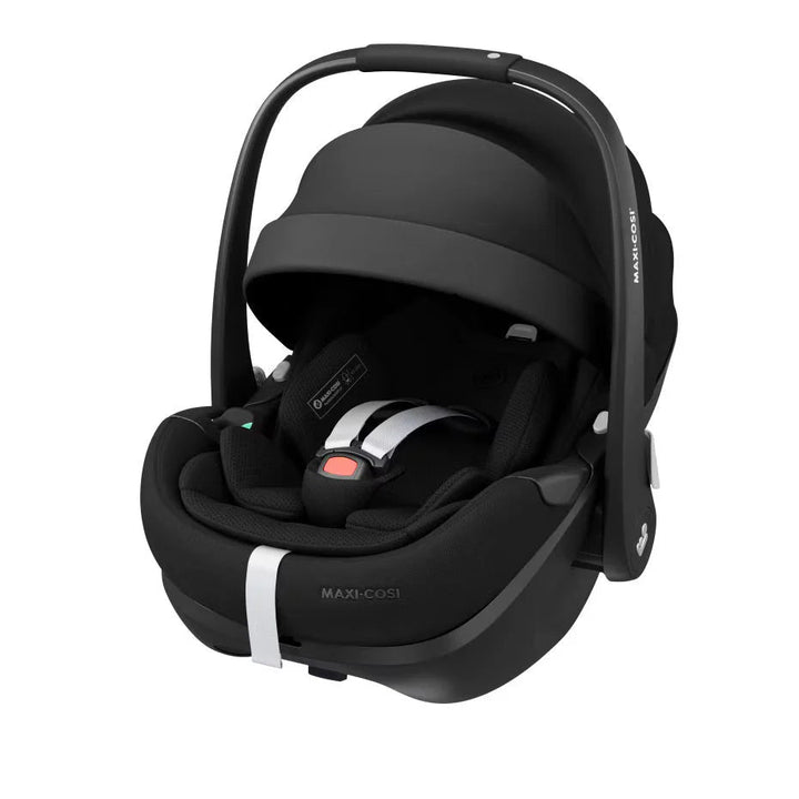 Egg3 with Maxi - Cosi Pebble 360 Pro2 Car Seat and Base Luxury Bundle - Carbonite - Pramsy