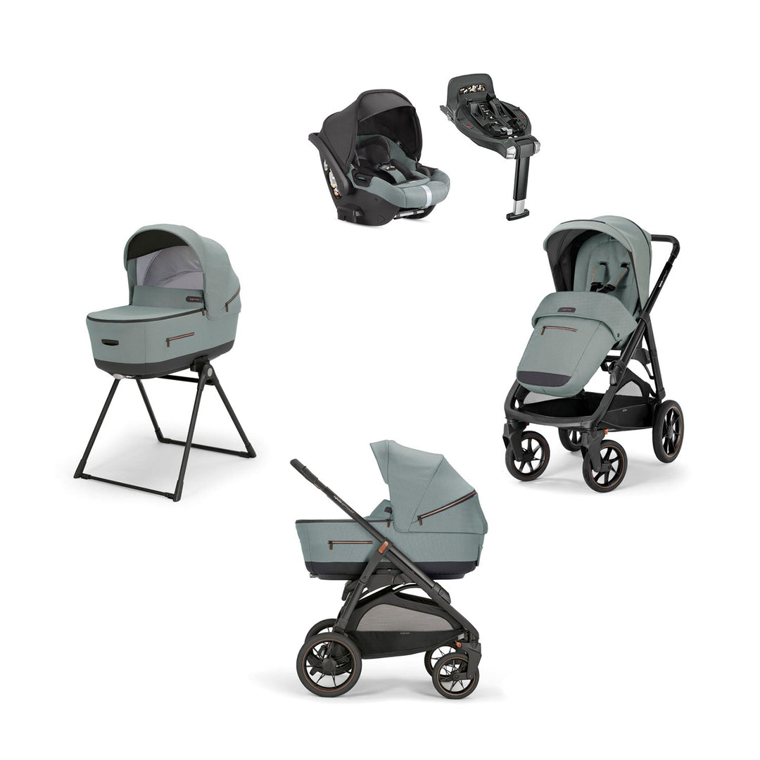 Ex - Display Inglesina Aptica XT Quattro Travel System - Igloo Grey - Pramsy