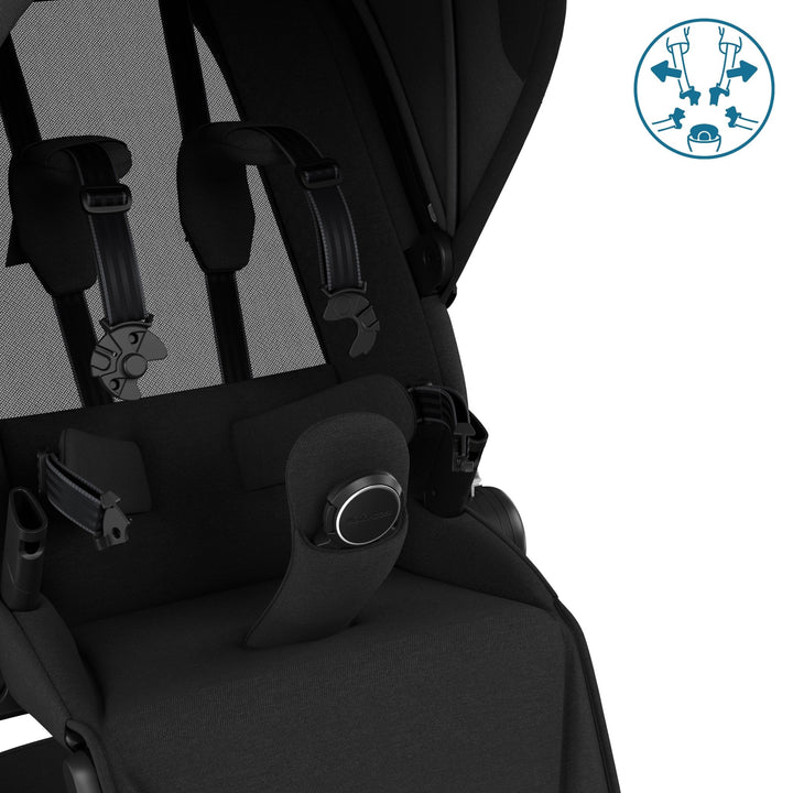 Maxi - Cosi Fame Pushchair - Twillic Black - Pramsy