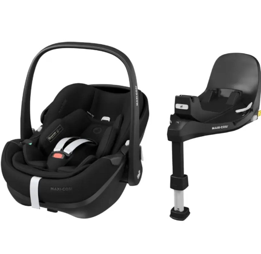 Maxi-Cosi Pebble 360 Pro Car Seat + FamilyFix 360 Pro Base - Essential Black - Pramsy