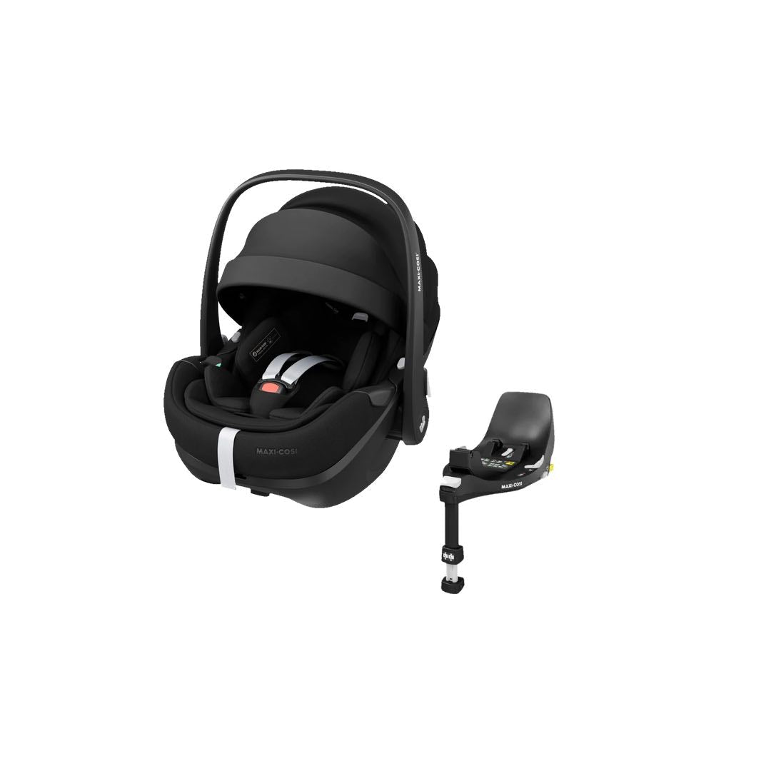 Maxi-Cosi Pebble 360 Pro Car Seat + FamilyFix 360 Pro Base - Essential Black - Pramsy