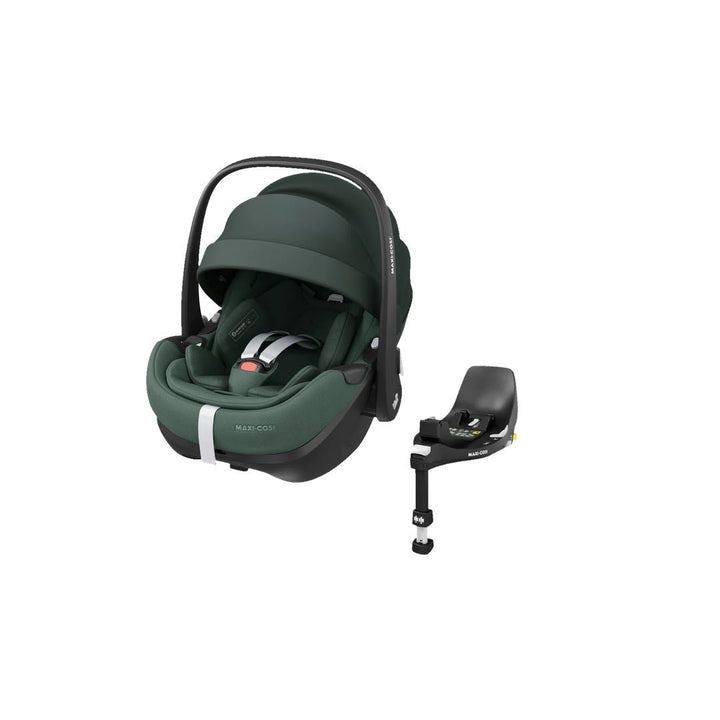 Maxi-Cosi Pebble 360 Pro Car Seat + FamilyFix 360 Pro Base - Essential Green - Pramsy