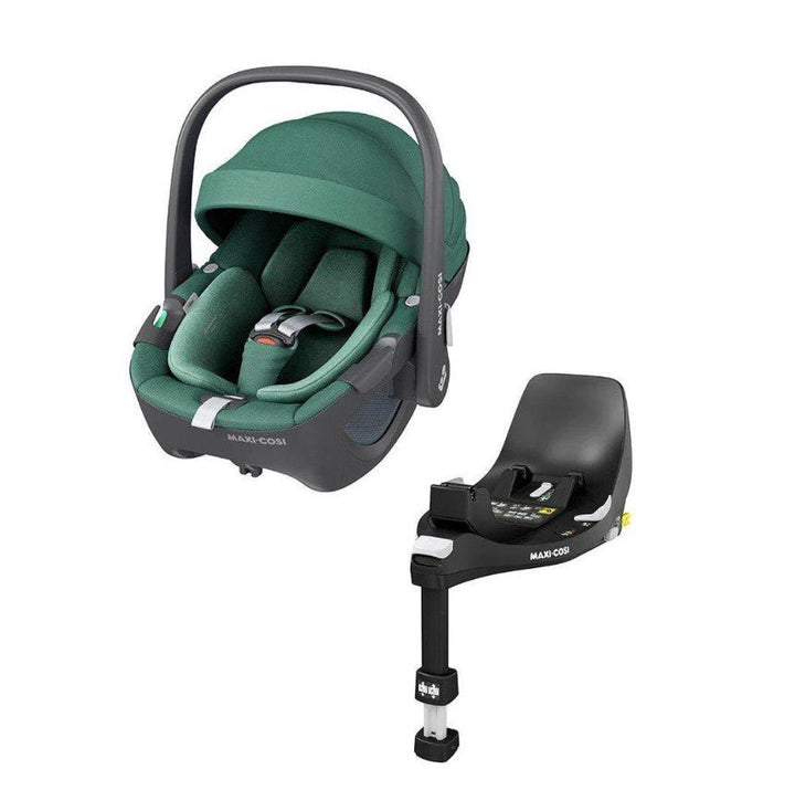 Maxi-Cosi Pebble 360 Pro Car Seat + FamilyFix 360 Pro Base - Essential Green - Pramsy