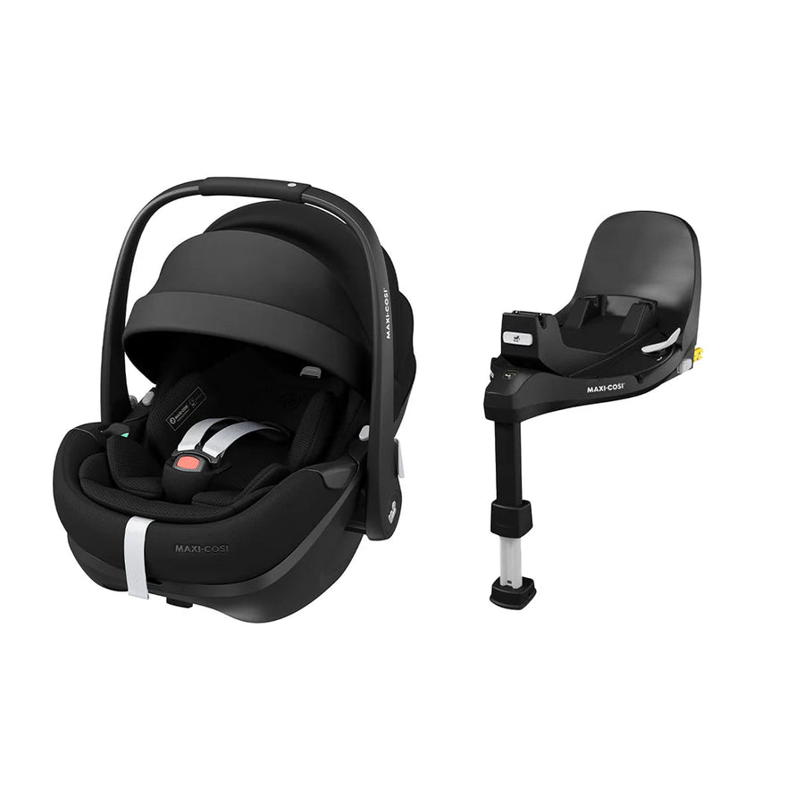 Maxi - Cosi Pebble 360 Pro2 Car Seat + FamilyFix 360 Pro Base - Luxe Twillic Black - Pramsy