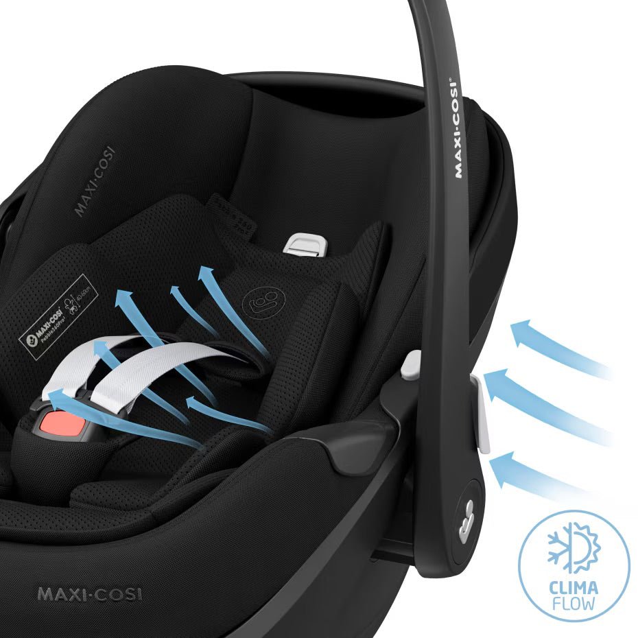 Maxi - Cosi Pebble 360 Pro2 Car Seat + FamilyFix 360 Pro Base - Twillic Black - Pramsy