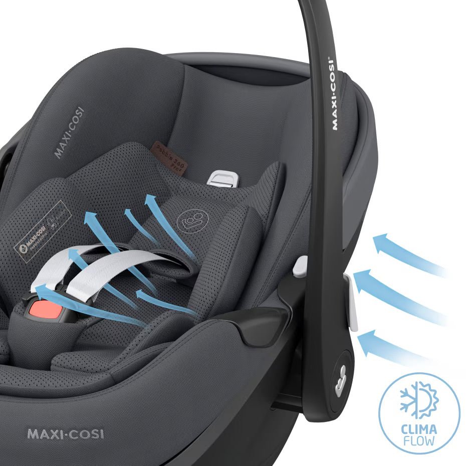 Maxi - Cosi Pebble 360 Pro2 Car Seat + FamilyFix 360 Pro Base - Twillic Graphite - Pramsy