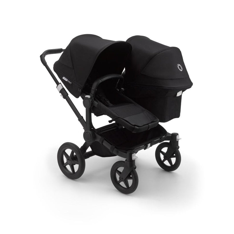 Refurbished Bugaboo Donkey 3 Duo - Black on Black - Pramsy