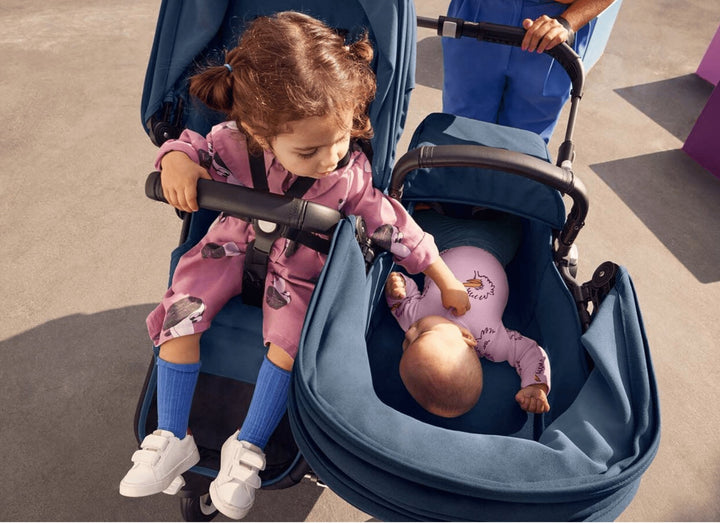 Refurbished Bugaboo Donkey 5 Duo - Stormy Blue - Pramsy