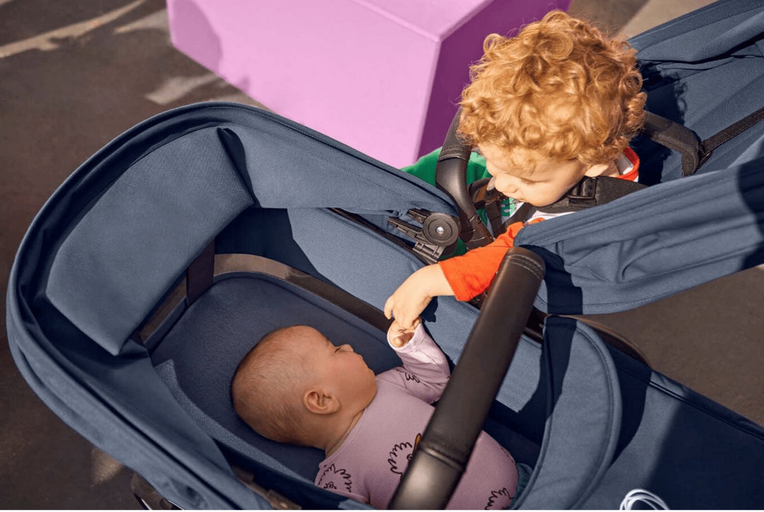 Refurbished Bugaboo Donkey 5 Duo - Stormy Blue - Pramsy