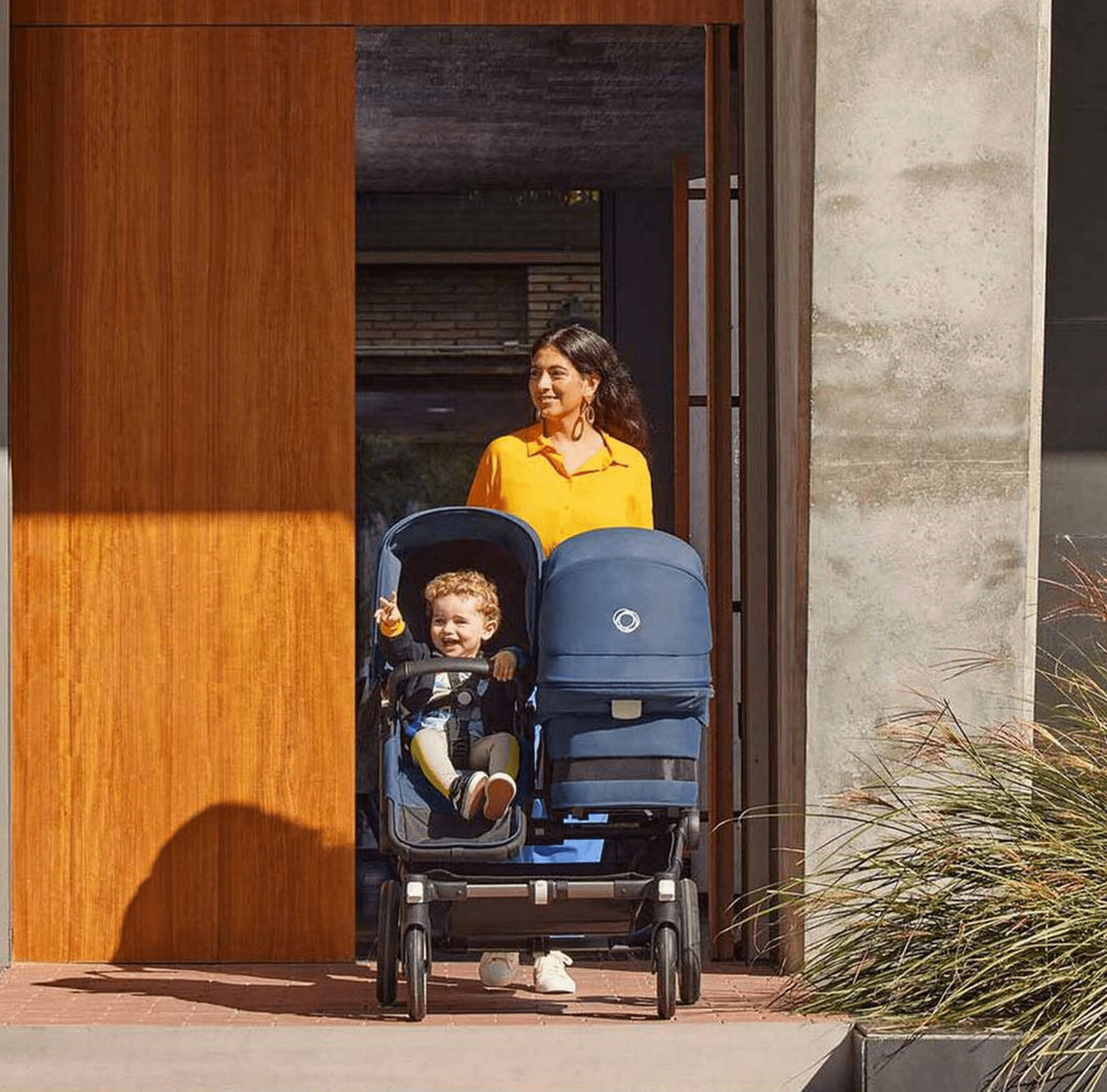 Refurbished Bugaboo Donkey 5 Duo - Stormy Blue - Pramsy