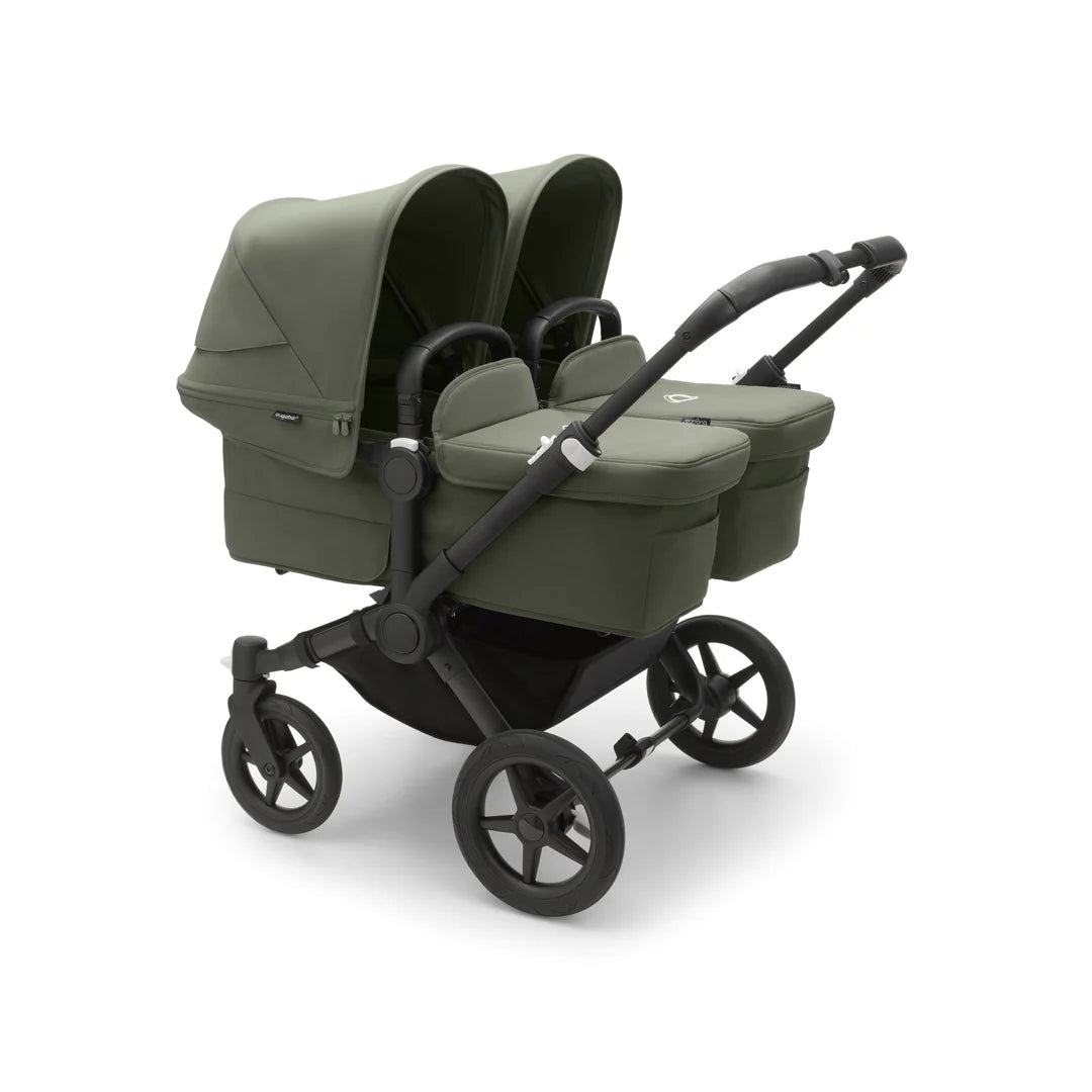 Refurbished Bugaboo Donkey 5 Twin - Forest Green - Pramsy