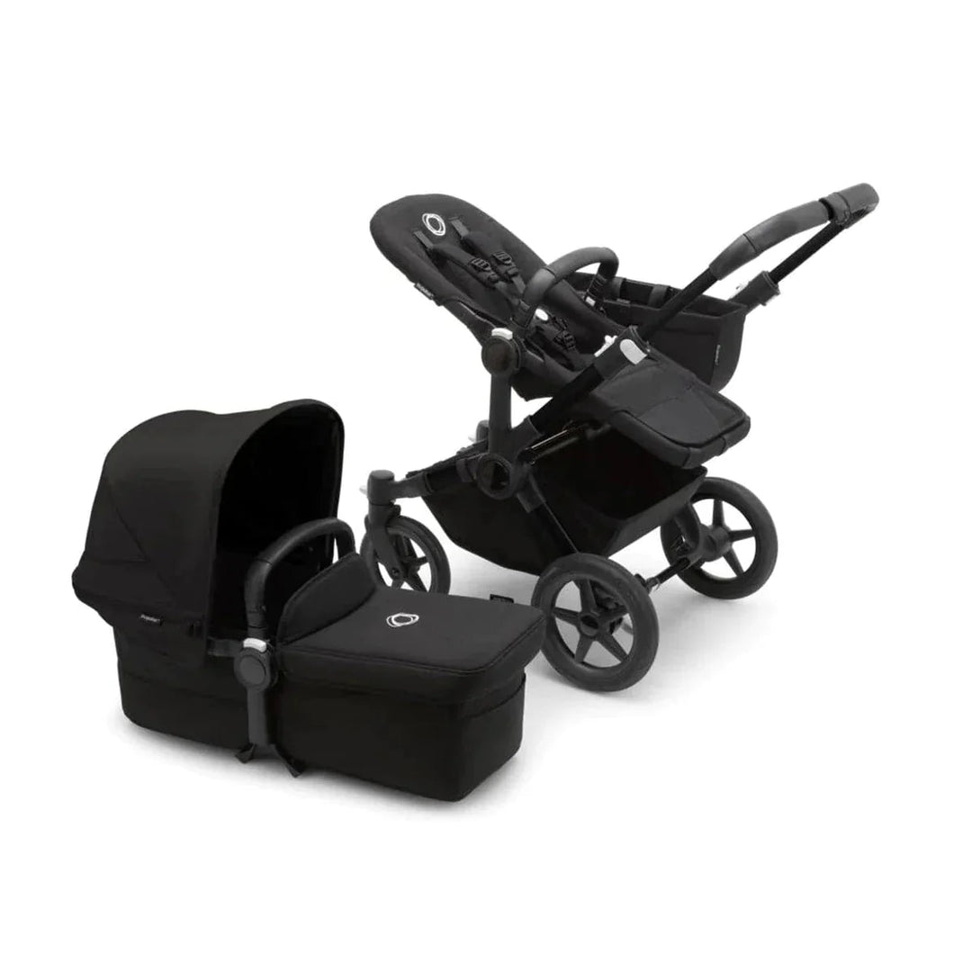 Refurbished Bugaboo Donkey 5 Twin - Midnight Black - Pramsy