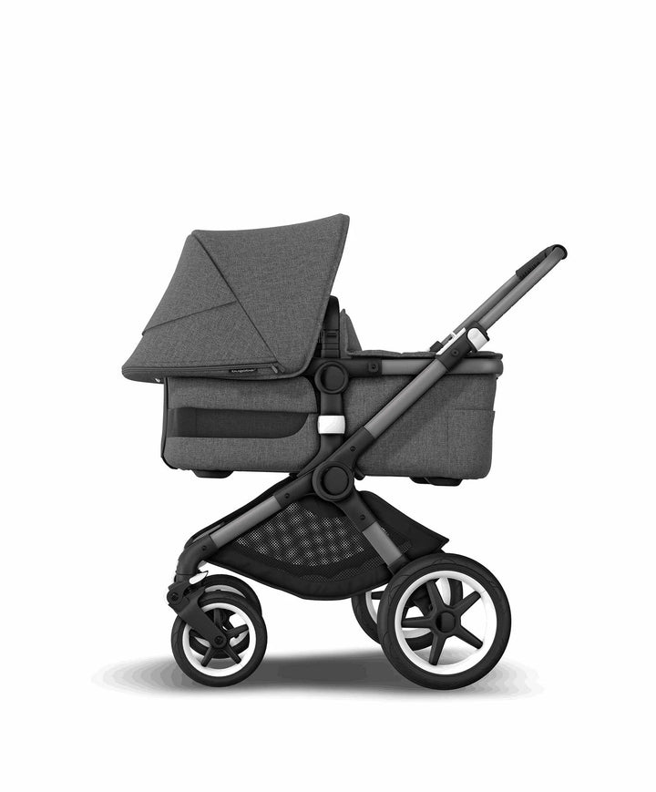 Refurbished Bugaboo Fox 3 - Grey Melange and Graphite - Pramsy