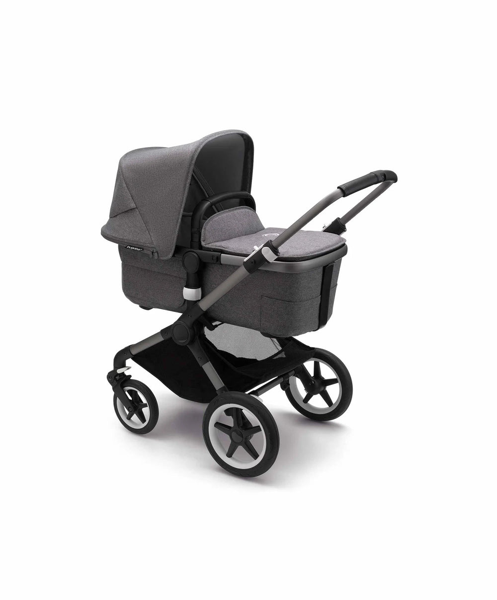 Refurbished Bugaboo Fox 3 - Grey Melange and Graphite - Pramsy