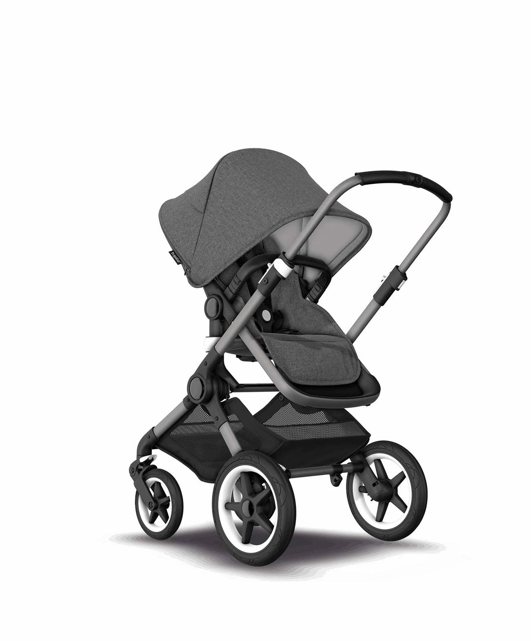 Refurbished Bugaboo Fox 3 - Grey Melange and Graphite - Pramsy