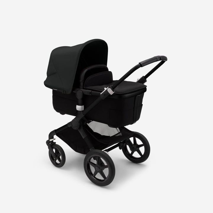 Refurbished Bugaboo Fox 3 - Midnight Black on Black - Pramsy