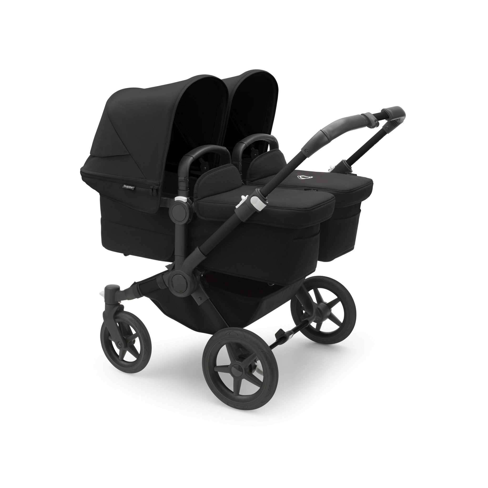 Bugaboo Donkey 5 Twin PLUS 2 Maxi Cosi CabrioFix i Size Bundle Midnight Black