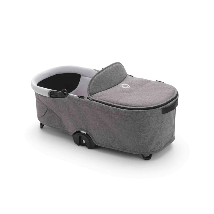 Bugaboo Dragonfly With Carrycot + Maxi-Cosi Pebble 360 Pro Deluxe Bundle - Grey Melange - Pramsy