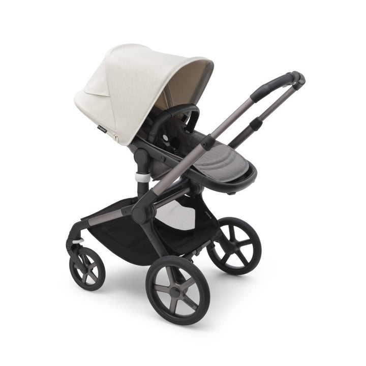 Bugaboo Fox 5 Base and Canopy - Misty White