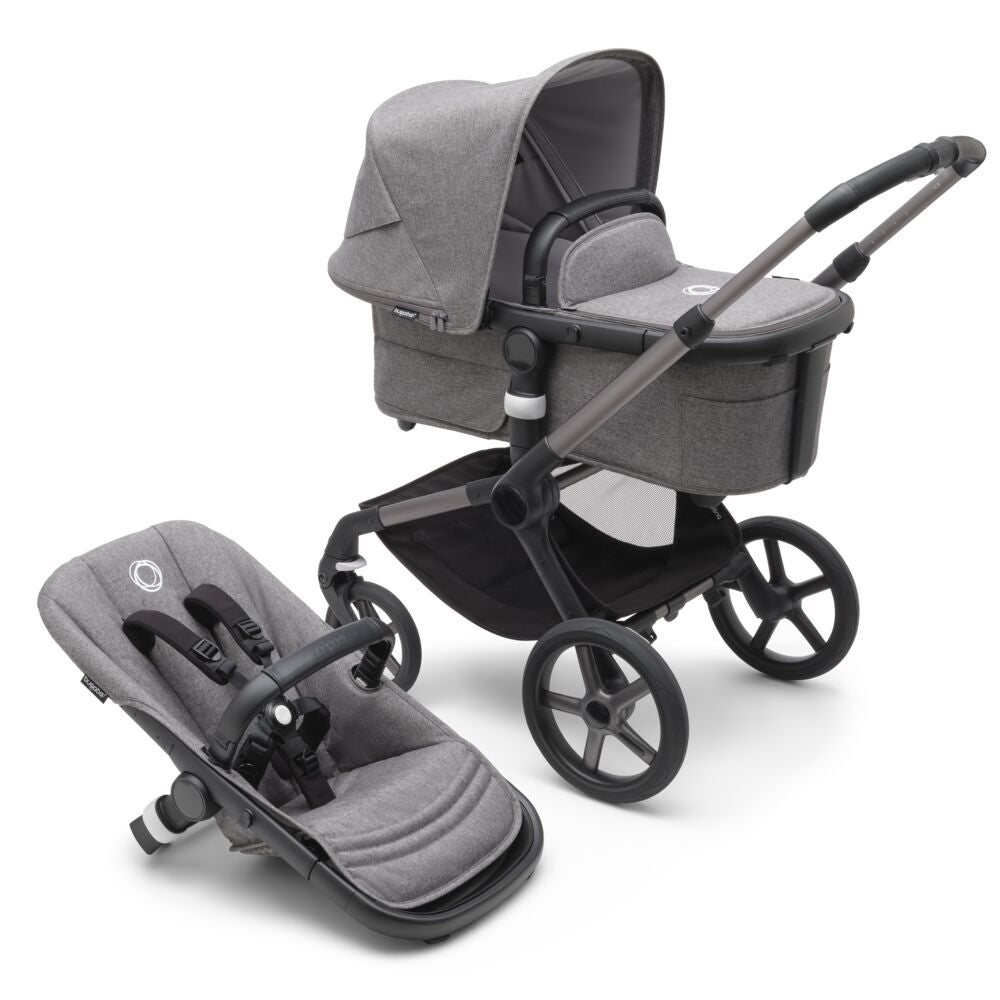 Bugaboo Fox 5 Complete - Grey Melange and Graphite