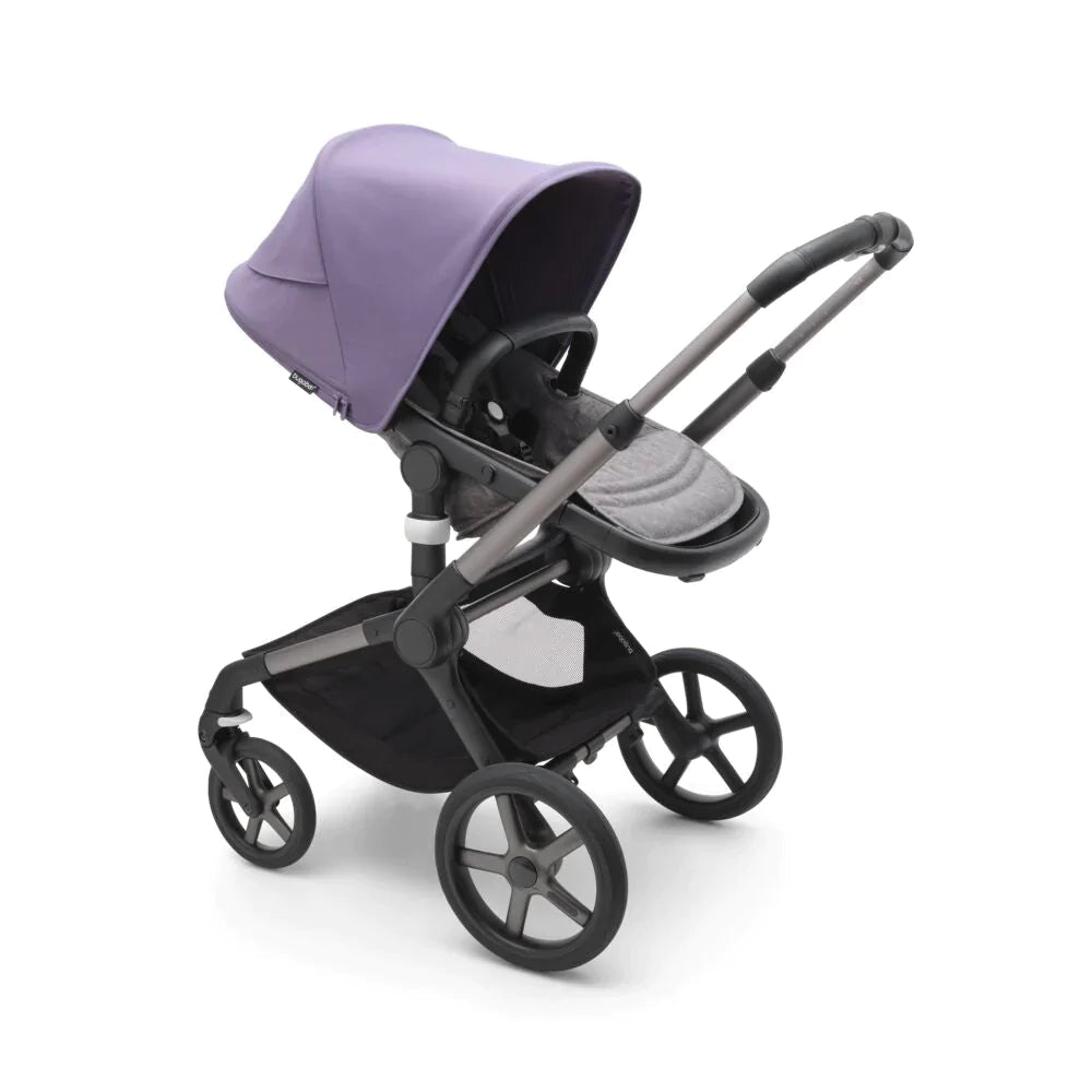 Bugaboo Fox 5 + Maxi-Cosi Pebble 360 Deluxe Bundle - Astro Purple with Grey Melange - Pramsy