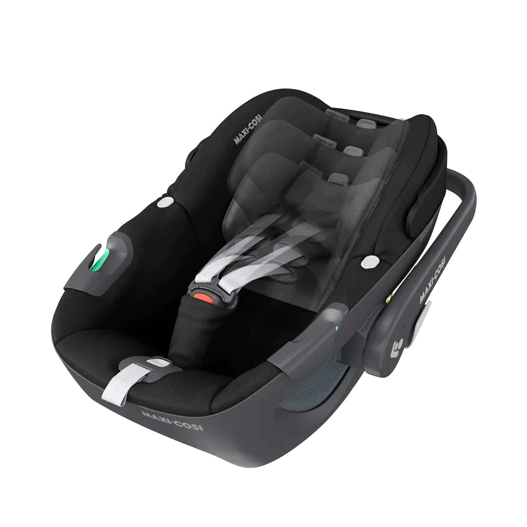 Maxi-Cosi Pebble 360 Car Seat + FamilyFix 360 Base - Essential Black - Pramsy