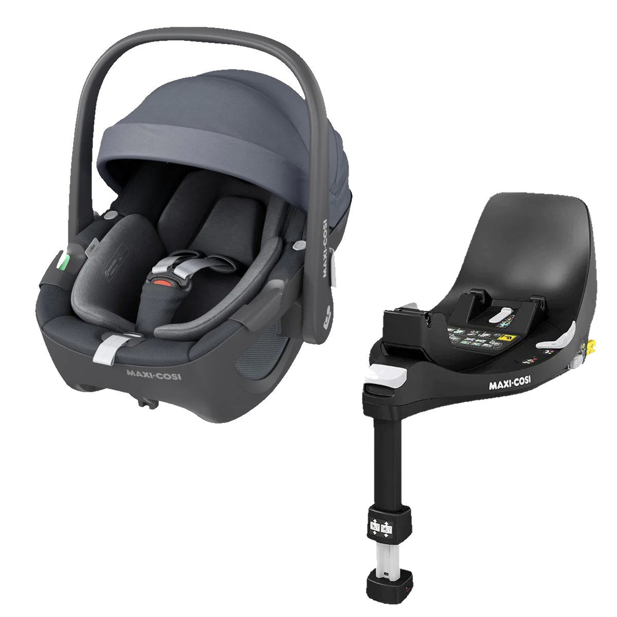 Maxi Cosi Pebble 360 Car Seat FamilyFix 360 Base Essential Graphite