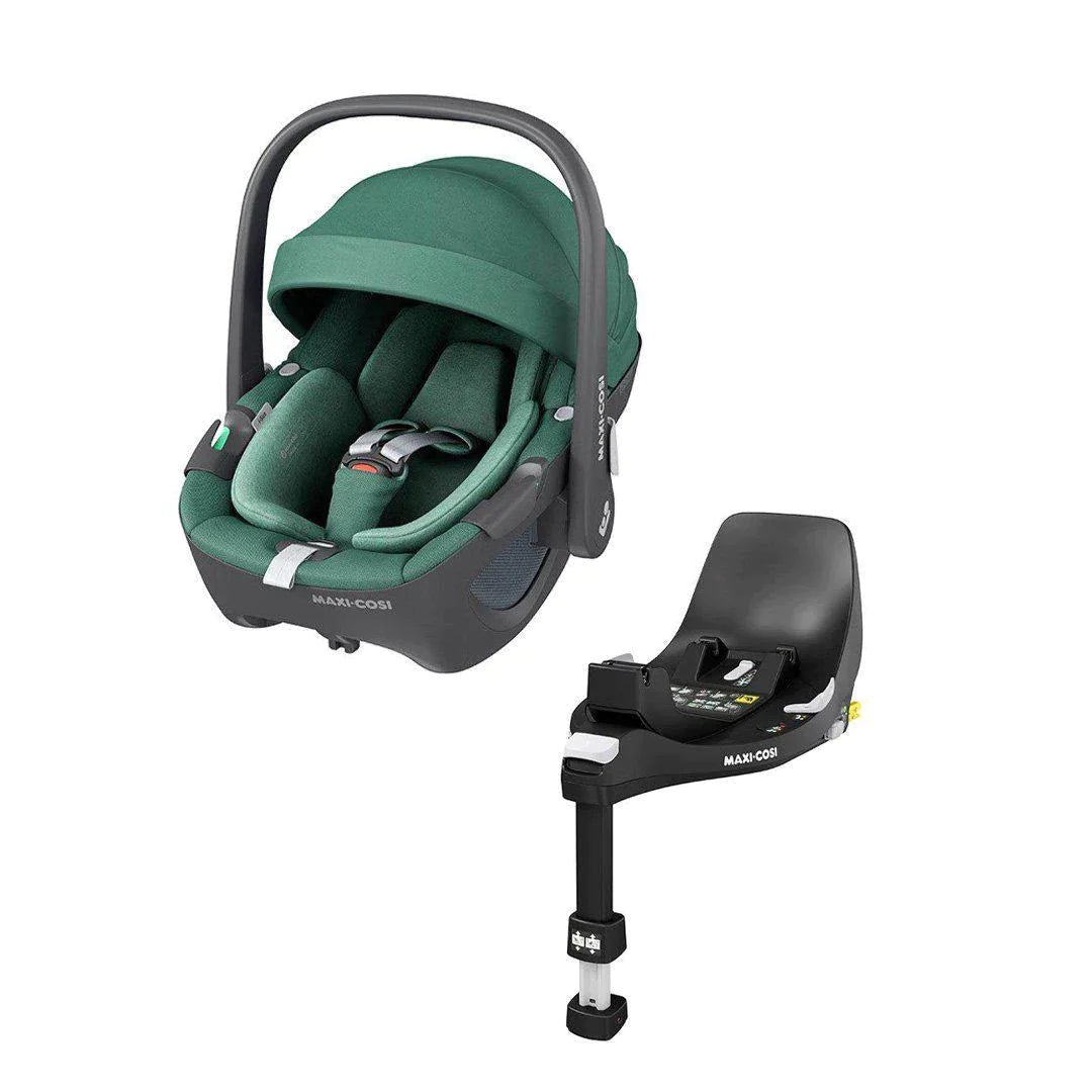 Maxi-Cosi Pebble 360 Car Seat + FamilyFix 360 Base - Essential Green - Pramsy