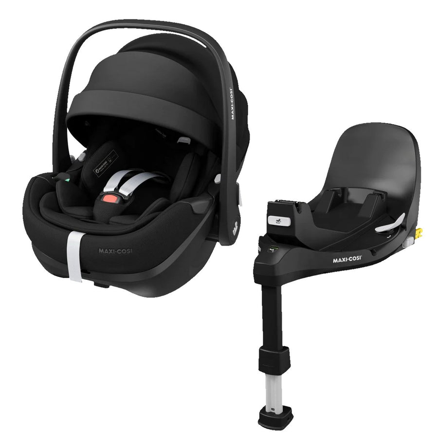 Maxi-Cosi Pebble 360 Pro Car Seat + FamilyFix 360 Pro Base - Essential Black - Pramsy